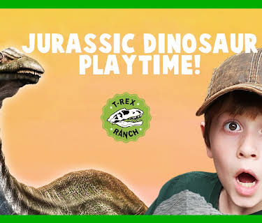 Jurassic Dinosaur playtime! T-Rex Ranch