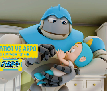 Arpo the Robot for All Kids  - NannyBot vs ARPO & More Cartoons for Kids