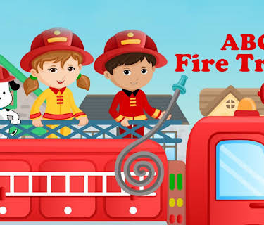ABC Fire Truck Video For Kids - Learning The Alphabet With The Fire Engine Truck