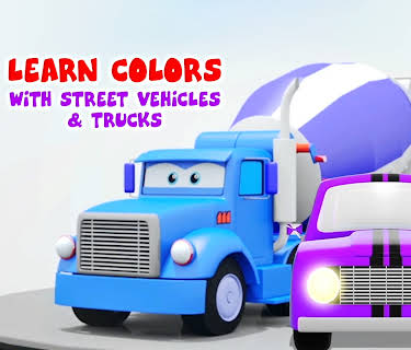 Learn Colors with Street Vehicles & Trucks (2019)