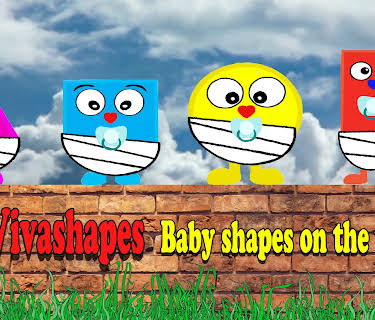 The vivashapes Baby shapes on the wall