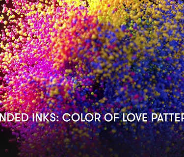 Suspended Inks: Color of Love Patterns (2023)