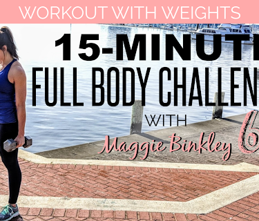15-Minute Full Body Challenge I 6.0 Workout (with weights)
