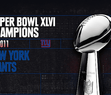 NFL Super Bowl XLVI Champions New York Giants (2012)