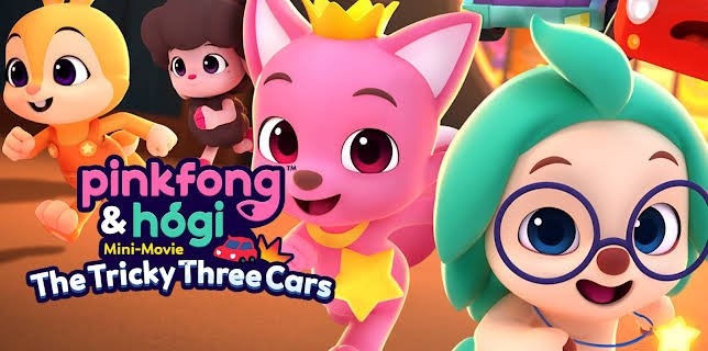 Pinkfong & Hogi Mini-Movie: The Tricky Three Cars (2024)