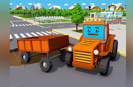 Cars Town 2: Orange Tractor