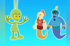 Aladdin & the genies': The Dazzling Spaceship / Sinister Slithers