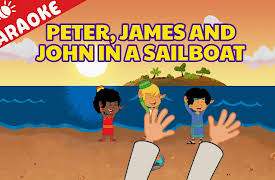 3 Little Words: God is Love: Peter, James and John In a Sailboat: KARAOKE