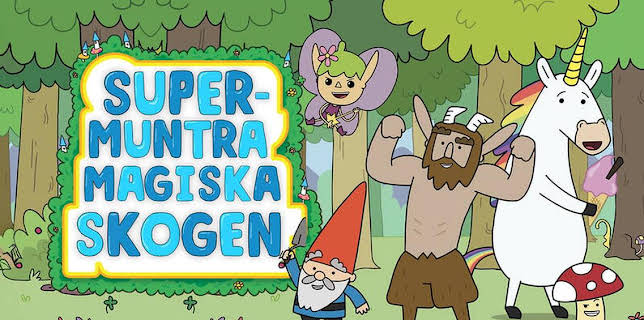 Supermuntra magiska skogen