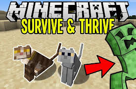 Paul Soares Jr Minecraft Survival Let's Play: Taming Cats and Scaring Creepers Away!