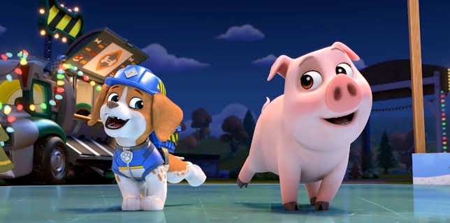 12:35: Rubble og gjengen: Valpene bygger et juleshow / Valpene bygger en gigantisk akebakke | NRK Super | 11/30 2025