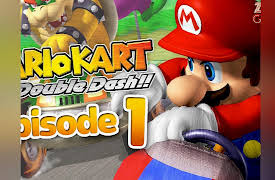 Zebra Gamer: Mario & Luigi! 50cc Mushroom Cup!