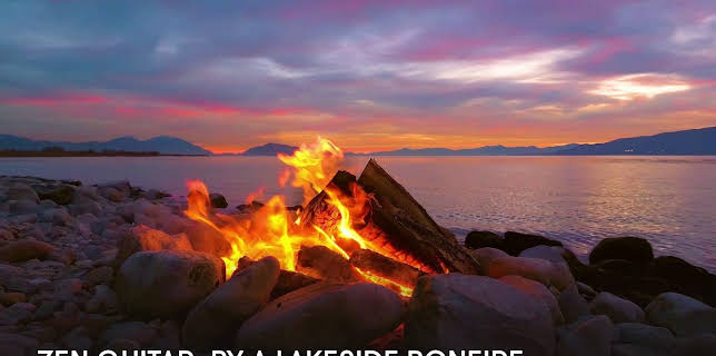 Zen Guitar: By a Lakeside Bonfire (2023)