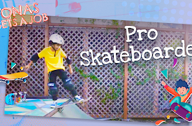 Yonas Gets a Job!: Pro Skateboarder