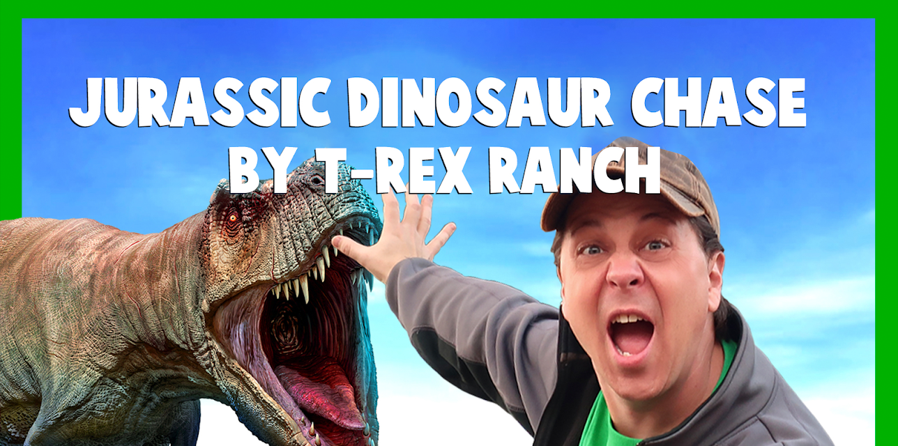 Jurassic Dinosaur Chase by T-Rex Ranch