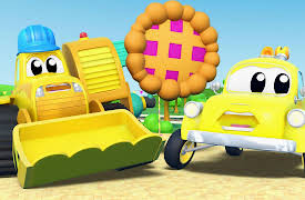 Car City Super: InvenTom The TowTruck: April Fool's Day : Bulldozer Pie Prank