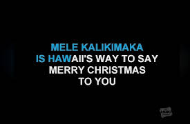 Contemporary Christmas: Mele Kalikimaka