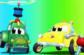 Car City Super: InvenTom The TowTruck: Spring: Helicopter Rescue After a Car Crash!