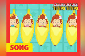 Titipo's Kids Songs Collection: Titipo's Kids Songs Collection - Five Little Monkeys