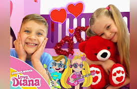 Love, Diana by pocket.watch: Diana Saves Valentine's Day in the Land of Play!