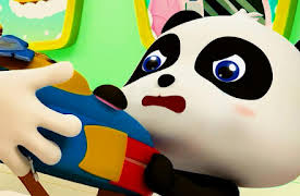 BabyBus - Cartoon for Kids: Baby Panda Can't Get His Bag Back