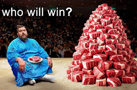 Food Experiments: Wagyu for a Sumo