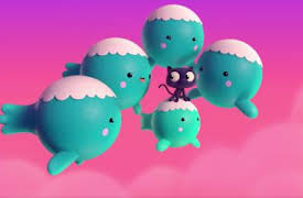 Sanna: Underbara önskningar: Woo woo molnblubbar