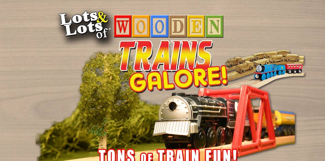 Lots & Lots of Wooden Trains Galore - Tons of Train Fun! (2021)
