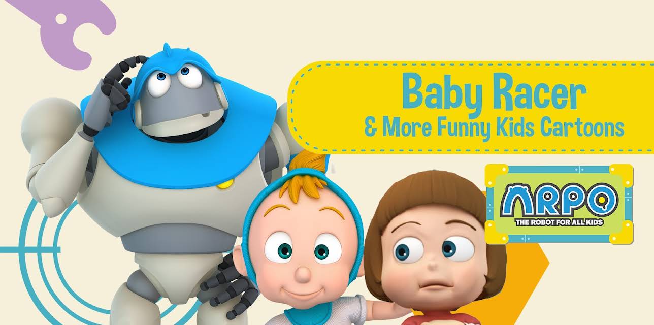 Arpo the Robot for All Kids - Baby Racer & More Funny Kids Cartoons