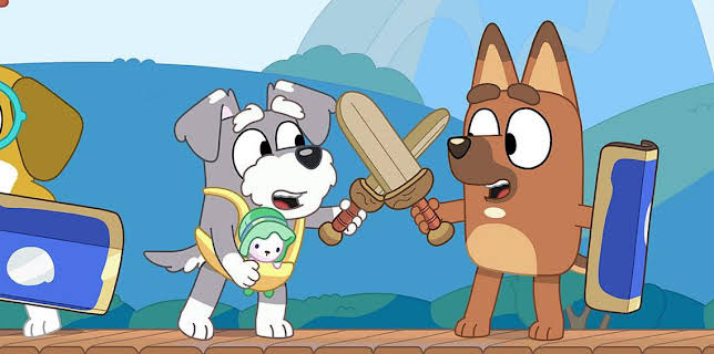 9:20 AM: Bluey (S1) | Cbeebies | 11/16 2025