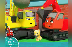 Digley & Dazey - Vehicle Cartoons for Kids (Made by Little Baby Bum): Baby Kitten Rescue