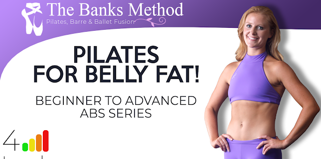 Pilates for Belly Fat! Beginner to Advanced Lower Abs Series | The Banks Method