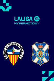 14:00: LALIGA HYPERMOTION (T26/27): CE Sabadell - CD Tenerife | GOL | 10/25 2026