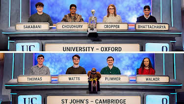 8:30 PM: University Challenge (S33) | BBC Two | 7/27 2026