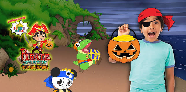 Ryan's World Pirate Adventures Trick-or-Treasure