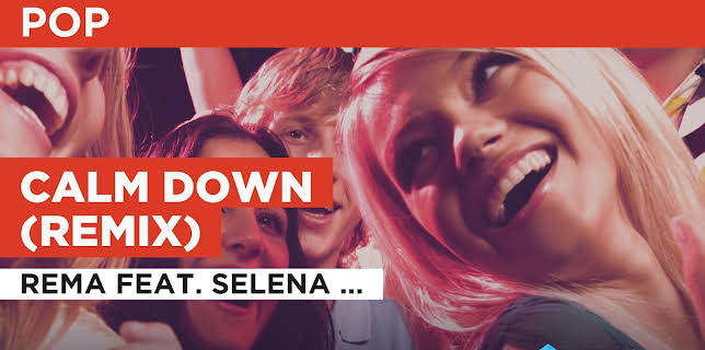 Calm Down (remix) in the Style of Rema feat. Selena Gomez (2022)