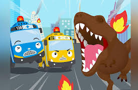 Tayo Rescue Team Finger Family & More Kids Songs: Let's go Dino Rescue Team