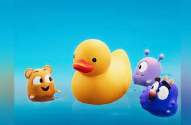 Talking Tom & Friends Pets!: Swimming with the Duck