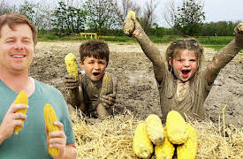 Hudson's Playground: Mud Farm Mess Fest by pocket.watch: Corny Cleanup!