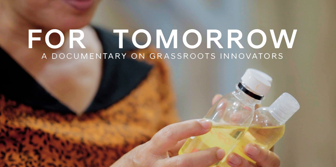 For Tomorrow - A documentary on grassroots innovators (2022)