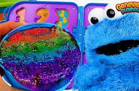 Genevieve's Playhouse: Cookie Monster Educational Toys