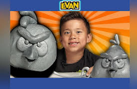 EvanTubeHD: Magnetic Angry Birds with Crazy Aaron's Magnetic Thinking Putty