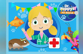 Dr Poppy's Pet Rescue: Lucy The Goldfish Visits Dr Poppy's Pet Rescue: Animals For Kids