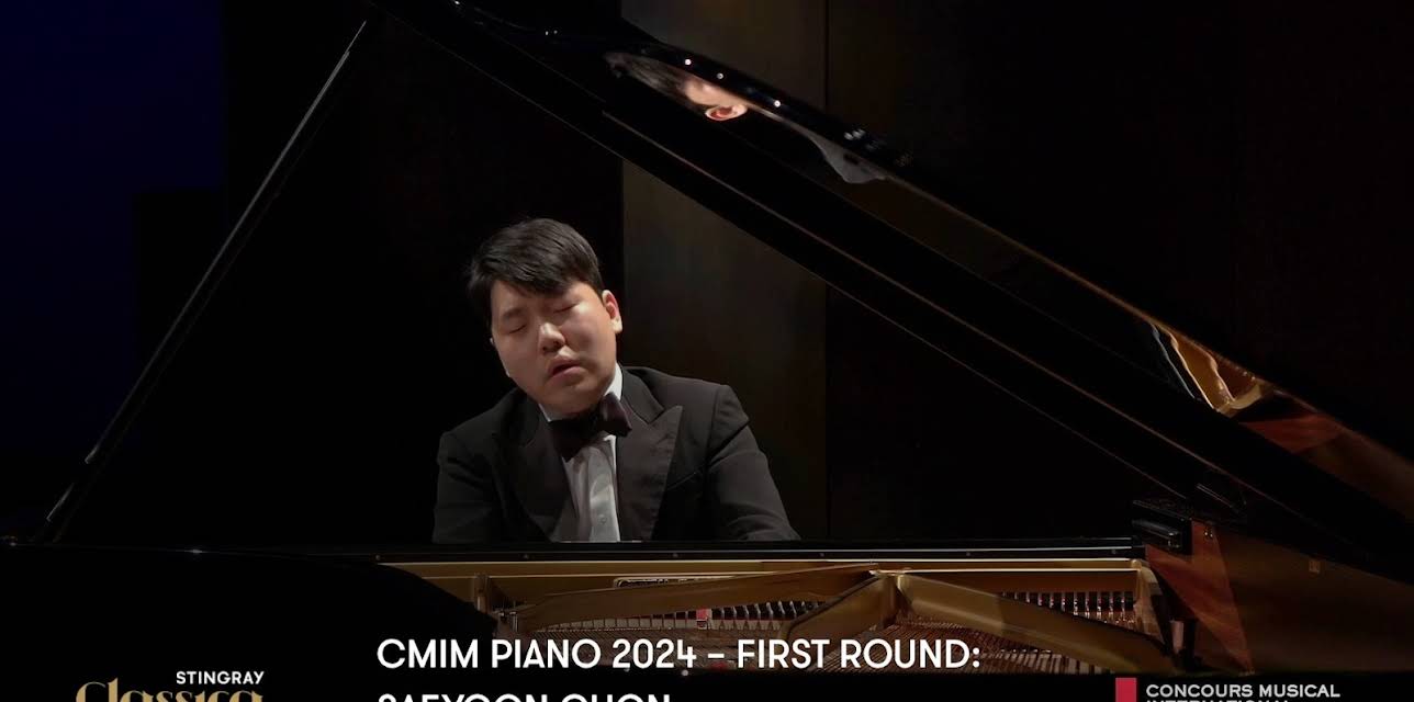 CMIM Piano 2024 – First Round: Saeyoon Chon (2024)