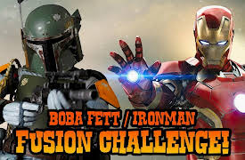 Cartooning Club How to Draw: How to Draw a Boba Fett-Iron Man Mashup Character