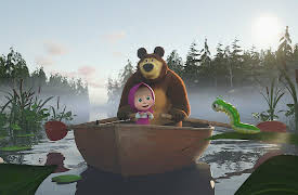 Masha and the Bear: Nursery Rhymes: Row, Row Your Boat