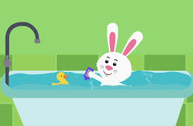 Ria Rabbit: Bath Time For Romi