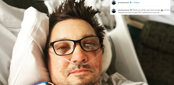 Jeremy Renner (Hawkeye) reappears after serious accident