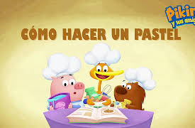 Piking y Sus Amigos: Cómo Hacer un Pastel