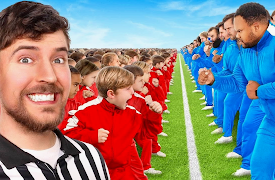 The Best of MrBeast: 100 Kids Vs 100 Adults for $500,000